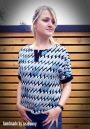 E-Book Frau Schnitte Shirtblouse Bente mt. 36-46, Duits