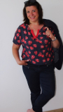 E-Book Frau Schnitte Shirtblouse Bente mt. 36-46, Duits