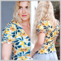E-book Hanna Louise Damen Bluse Leonie, Duits