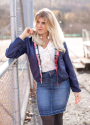 Patron veste femme pdf Daria Hanna Louise, en allemand