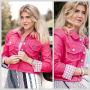 Patron veste jean femme pdf Elly Hanna Louise, en allemand