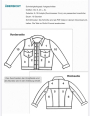Patron veste jean femme pdf Elly Hanna Louise, en allemand