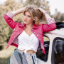 Patron veste jean femme pdf Elly Hanna Louise, en allemand