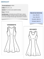 Patron robe femme pdf Alina Hanna Louise, en allemand