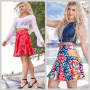 Patron jupe femme pdf Romina Hanna Louise, en allemand