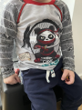 Patron t-shirt enfant pdf Raglan Knirps Herr Knirps & das Himbeermädchen, en allemand