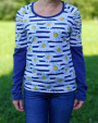 E-Book J&J Fadentanz Damen basis raglanshirt J-Jay Woman, Duits