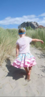 Ebook patron jupe enfant J-Breeze Maxi J&J Fadentanz, en allemand