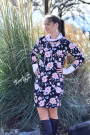 E-Book J&J Fadentanz Raglan-Hoodiekleid  J-Jasmin Woman
