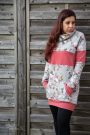 E-Book J&J Fadentanz Raglan-Hoodiekleid  J-Jasmin Woman