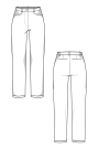 E-book JULIANA MARTEJEVS Chino Broek Nicki, Duits/Engels