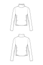 E-book JULIANA MARTEJEVS Damen Rollkragenpullover mit Turtleneck, Duits