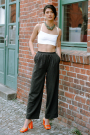 E-book JULIANA MARTEJEVS Hose mit Gummiband und Taschen, Duits