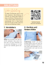 E-book JULIANA MARTEJEVS Kurzer Rock mit Gummiband, Duits