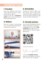 E-book JULIANA MARTEJEVS Midi Kleid mit kurzen Ärmeln, Duits