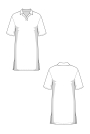 E-book JULIANA MARTEJEVS Polo Kleid Damen Poloshirt Jersey, Duits