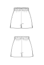 E-book JULIANA MARTEJEVS Shorts Dames, Duits