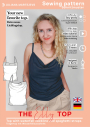 E-book JULIANA MARTEJEVS Top mit Wasserfallkragen, Duits