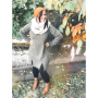 E-Book JusAsuj Damen Oversized Kleid und Pullover Pomodoro, duits