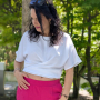 E-book JusAsuj Dames Blouse Cranberry Modell 516, Duits