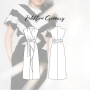 E-Book JusAsuj Dress Ladies Cranberry Modell 517, german