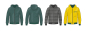 E-Book Ki-Ba-Doo Mix and Match Sweatjacke Herren, duits