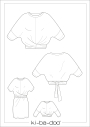 E-book Ki-Ba-Doo Teja Wickelshirt / Jurk, Duits