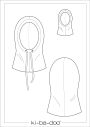 Ebook patron cagoule femme Vinter Ki-Ba-Doo, en allemand