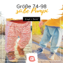 Patron pantalon enfant pdf Süße Pumpi Knopf und Nadel
