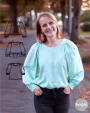 E-book Konfetti Patterns Dames blouse Regine, Duits