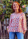 E-book Konfetti Patterns Dames blouse Regine, Duits
