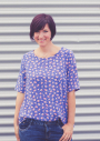 E-book Konfetti Patterns Dames blouse Trude, Duits