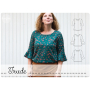 E-book Konfetti Patterns Dames blouse Trude, Duits