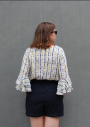 E-book Konfetti Patterns Dames blouse Trude, Duits