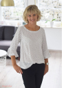E-book Konfetti Patterns Dames blouse Trude, Duits