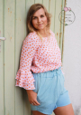 E-book Konfetti Patterns Dames blouse Trude, Duits