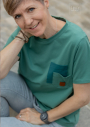 E-book Konfetti Patterns damesshirt Ilse, Duits