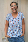 E-book Konfetti Patterns Dames shirt Doro, Duits