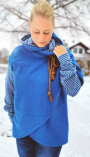 E-Book Küstenschnitt Dames Capehoodie Larena, duits