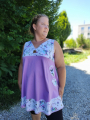 E-Book Küstenschnitt Dames Shirt met ritssluiting Sontje Curvy, duits