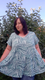 E-Book Küstenschnitt Dames Shirt met ritssluiting Sontje Curvy, duits