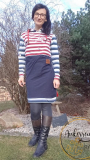 E-Book Küstenschnitt Dames hoodie Meine Ylvie Curvy, duits