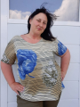 E-Book Küstenschnitt Damesjurk/Shirt Lena Curvy, duits