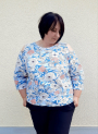 E-book Küstenschnitt Damen Shirt Cut Out Brinja Curvy, Duits