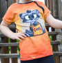 Ebook patron t-shirt Enfant Lenchen Maxi Küstenschnitt, en allemand