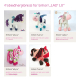 E-Book Kullaloo Kuscheltier Einhorn Lady Lu, duits