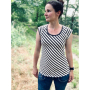 Ebook patron top / t-shirt femme Trollslända Kystbarn, en allemand