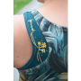Ebook patron top / t-shirt femme Trollslända Kystbarn, en allemand
