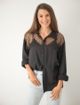 E-Book La Bavarese Oversize Bluse Paloma, duits