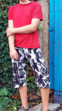 Ebook patron pantalon enfant Baggyine Lilelle Datoine, taille 122-176, en allemand